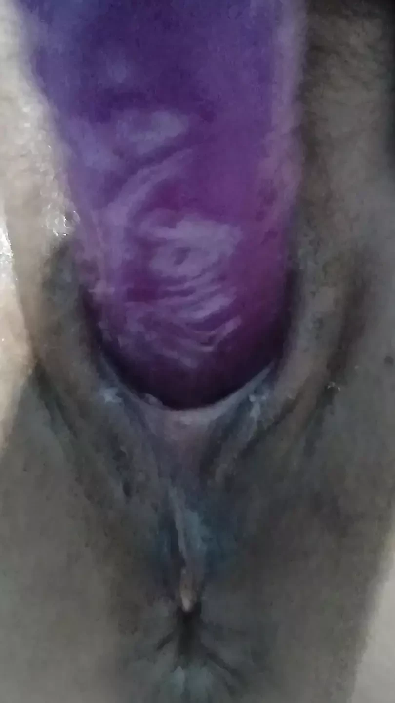 Hot and wet pussy, I love to have sex with my huge 28cm dildo. Huge in my hot.