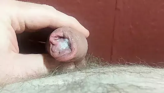 Masturbating and licking cum from my fingers