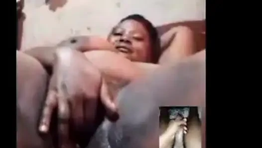 Fucking via Video Call With Sugar Mumy