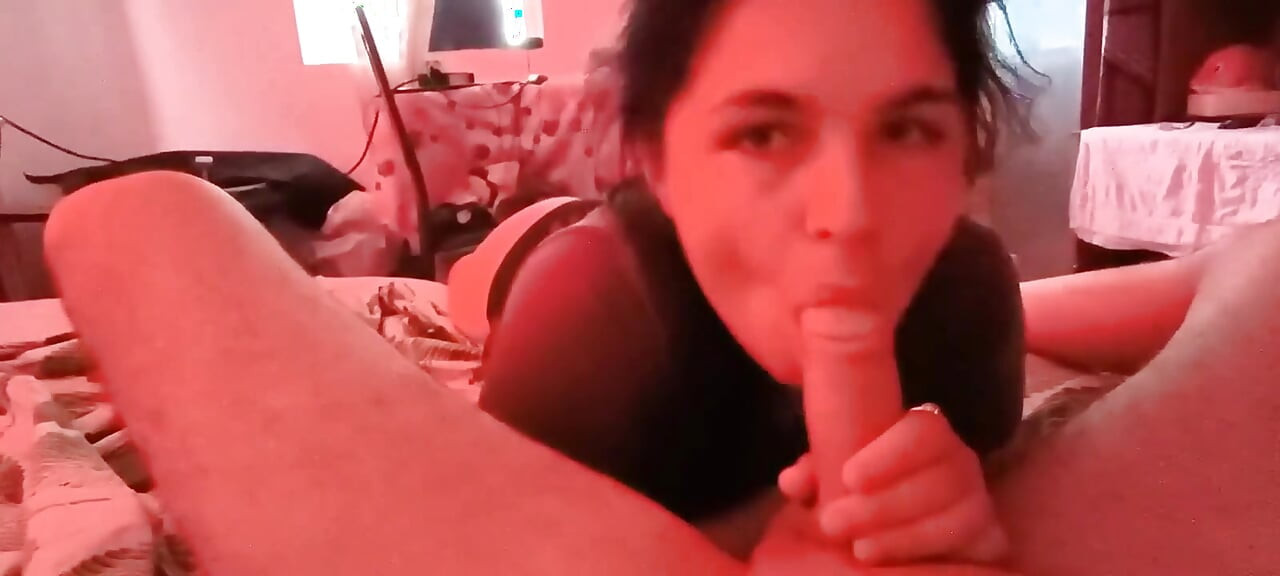 My Stepdad Makes Me Suck His Dick All Day and He Cums in My Mouth