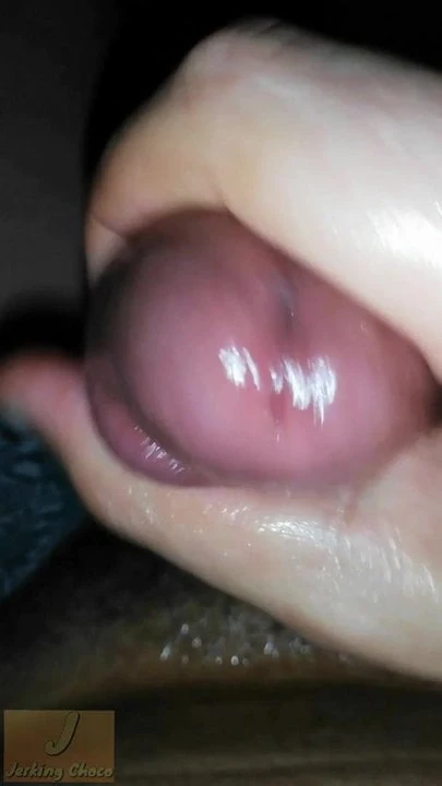 Jerking off huge cumshot big cock hairy & horny