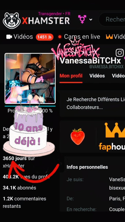 [10🎂years] of xHamster.. VaneSsaBiTCHx PariSChienneTrvprod⁹¹ ⁷⁵ ⁷⁷