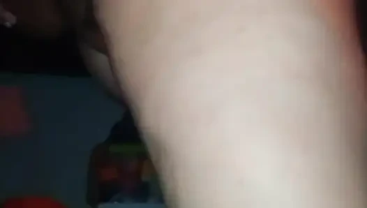 Blasting that pussy open and filling it with cum
