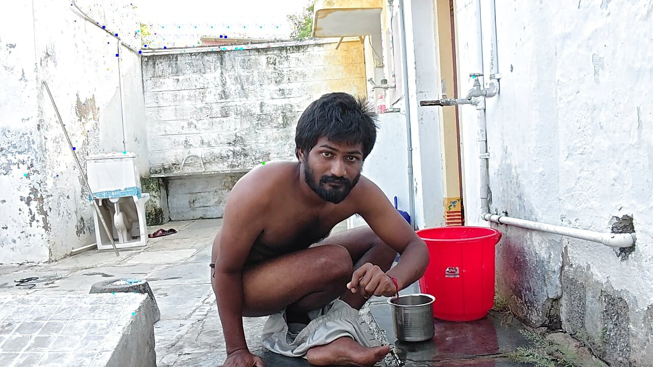 XHard - Outside Bathing Video Kumbha Manoj Kumar