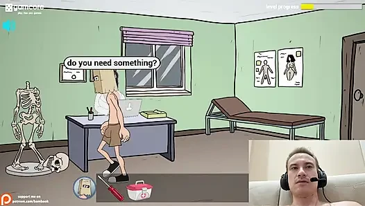 FuckerMen Hospital - Big Tits Nurse Sucks My Huge Cock  Adult Game Playthrough