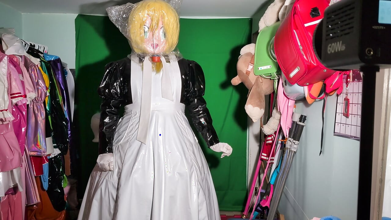 Kigurumi Maid Assorted Breathplay Games With Bags