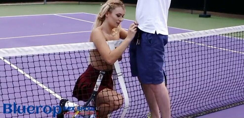 Outdoor Sport girl fucking with a man BLUEROP