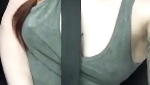 Stoking & seatbelts masturbasi