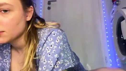 Double dildo fucking close up with jucielussie