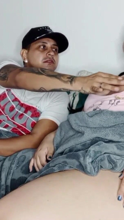 Memorable moment from "Playing with my cock next to my stepmom while watching TV, this horny slut knows what she wants"