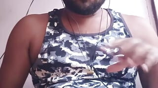 White-shots in Grey underwear and in this SKINNY COCK JERKING