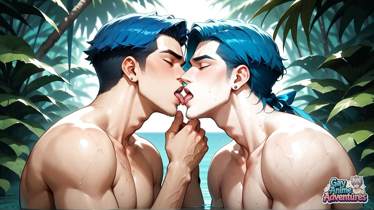 Orgasme tropical avec un plug anal