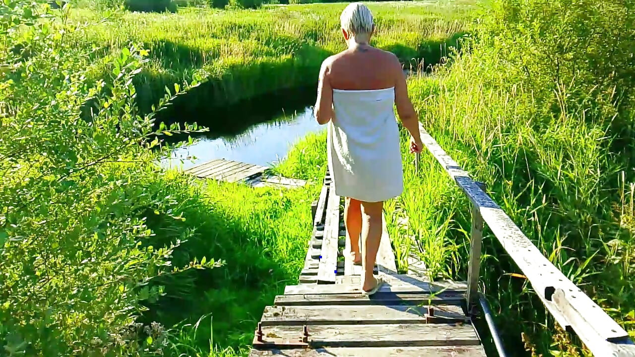 Trip to the village with stepmom