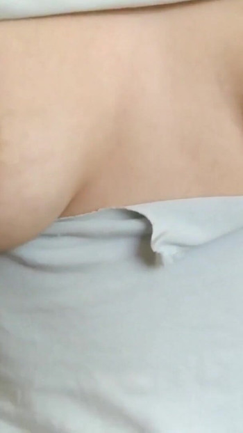 Iconic moment from "Ripped clothes to suck natural big tits. Horny nipples"