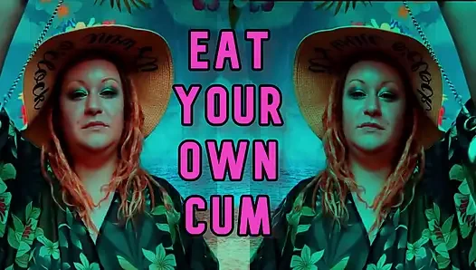 Sissy boi sissy boi lagi asik jilat spermamu sendiri sampai muncrat