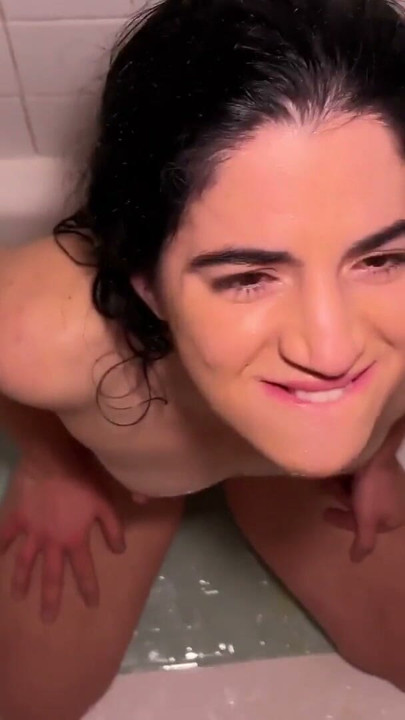 Swallowing Piss and Cum in the Shower - Vanessa Cliff | Clip 3