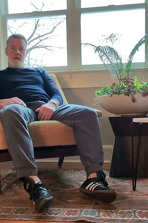Bliss Bodywork Worships Stepdad's Feet and Cock