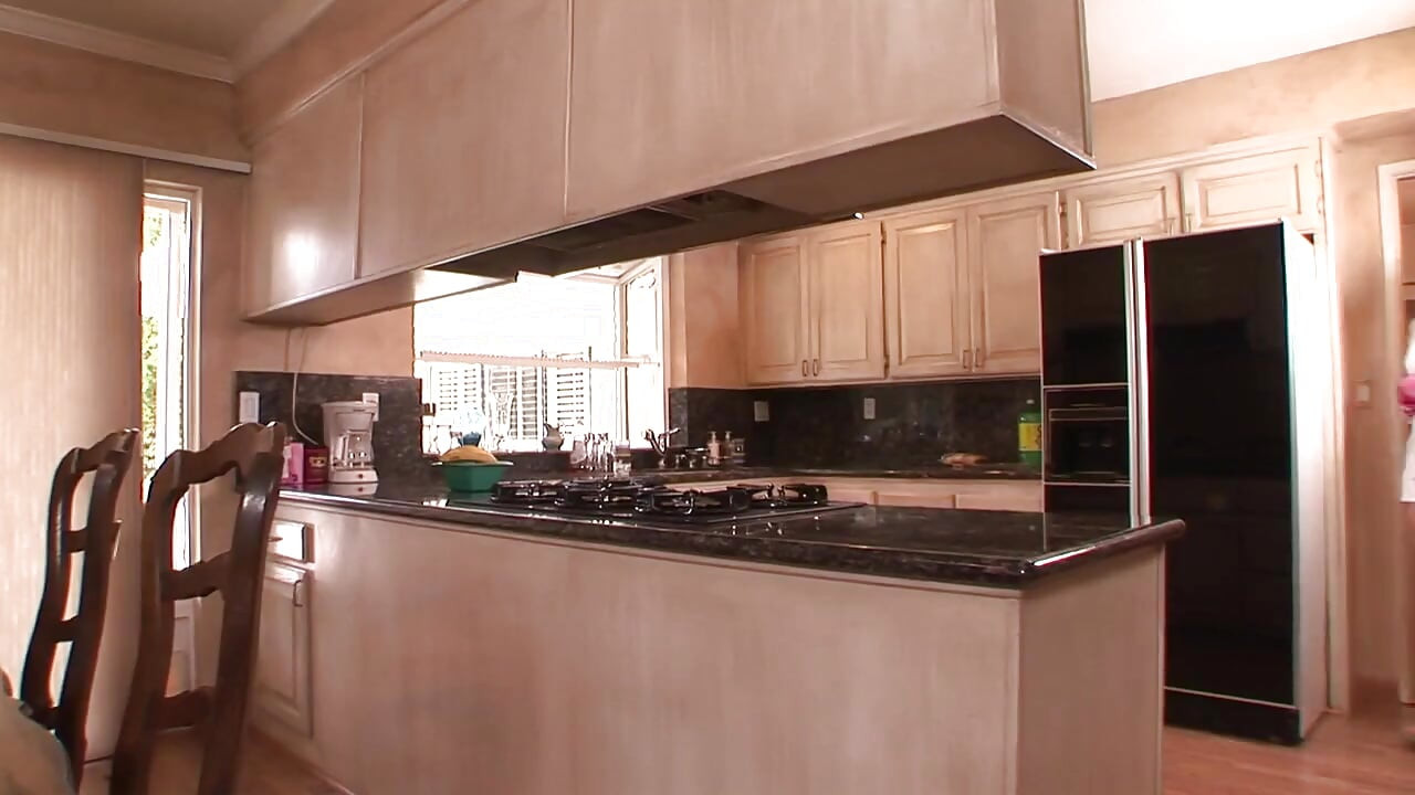 Housewife Tied up and Fucked in the Kitchen