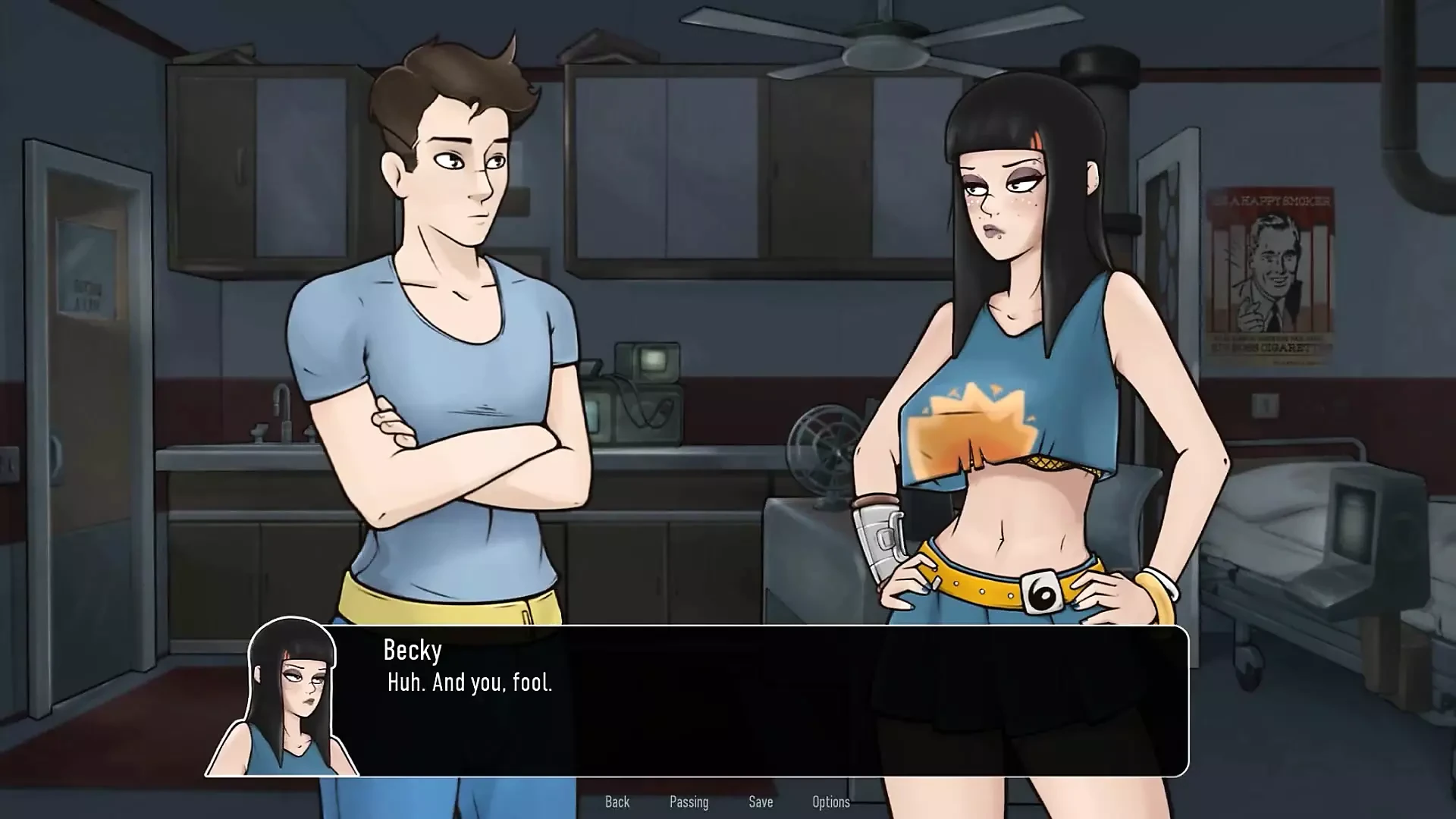 Deep Vault 69 Fallout - Part 8 - Big Boobed Teen Kissing Lesson by Loveskysan