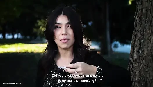 Smoking Interview with Zarina