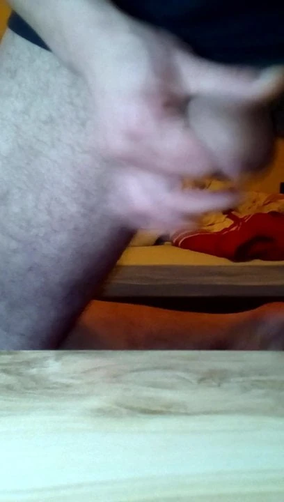 Evening handjob and finish