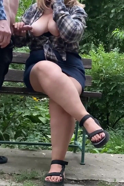My Mother-in-law's Gorgeous Natural Tits Are Finally All Covered in My Warm Cum! Dreams Come True!
