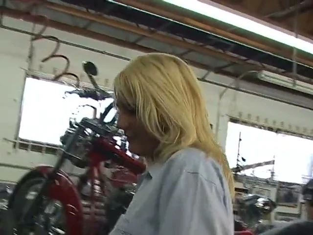 Biker guy sucks and takes strap-ons from bitches
