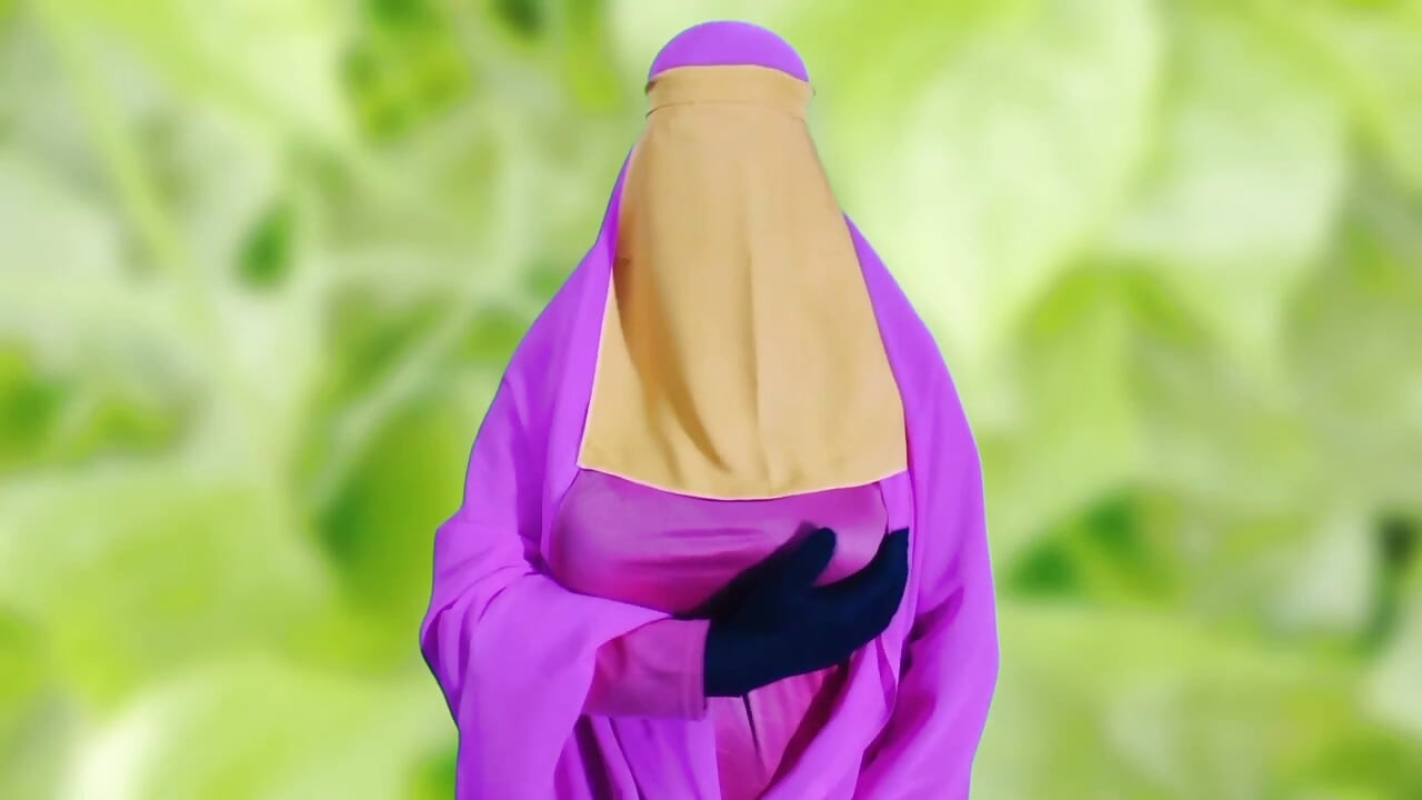Bangladeška prelepa žena koja nosi burka masturbira seks i prljave priče