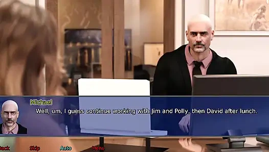 Büro-ehefrau # 9: Stacy hat mit ihrem spielzeug gespielt