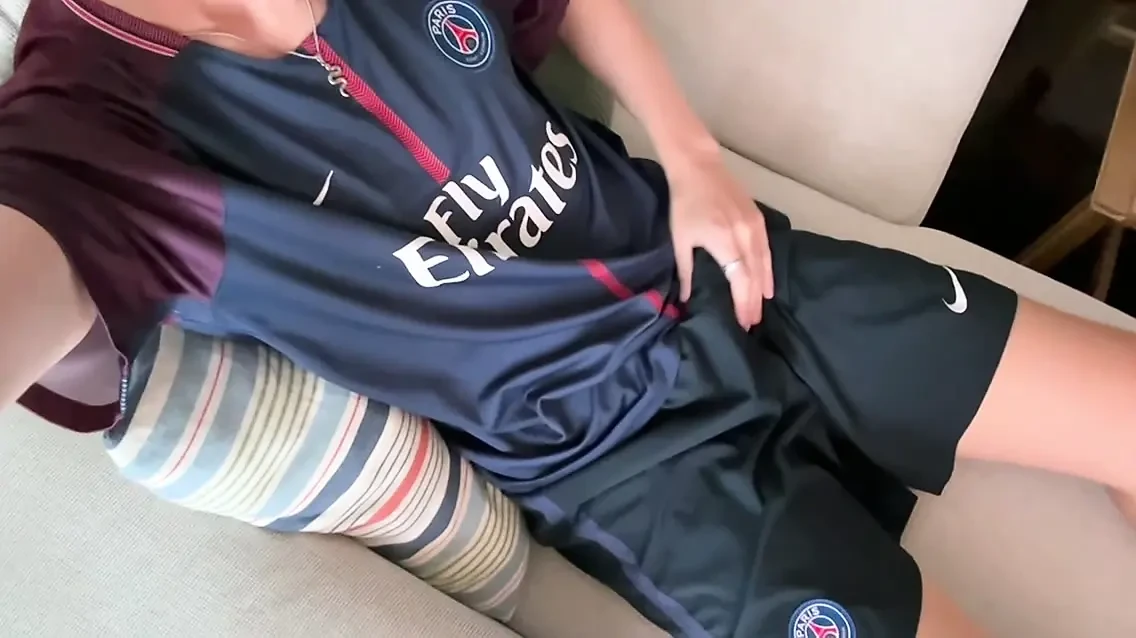 PSG Soccer Bro Jerks Off after Practice