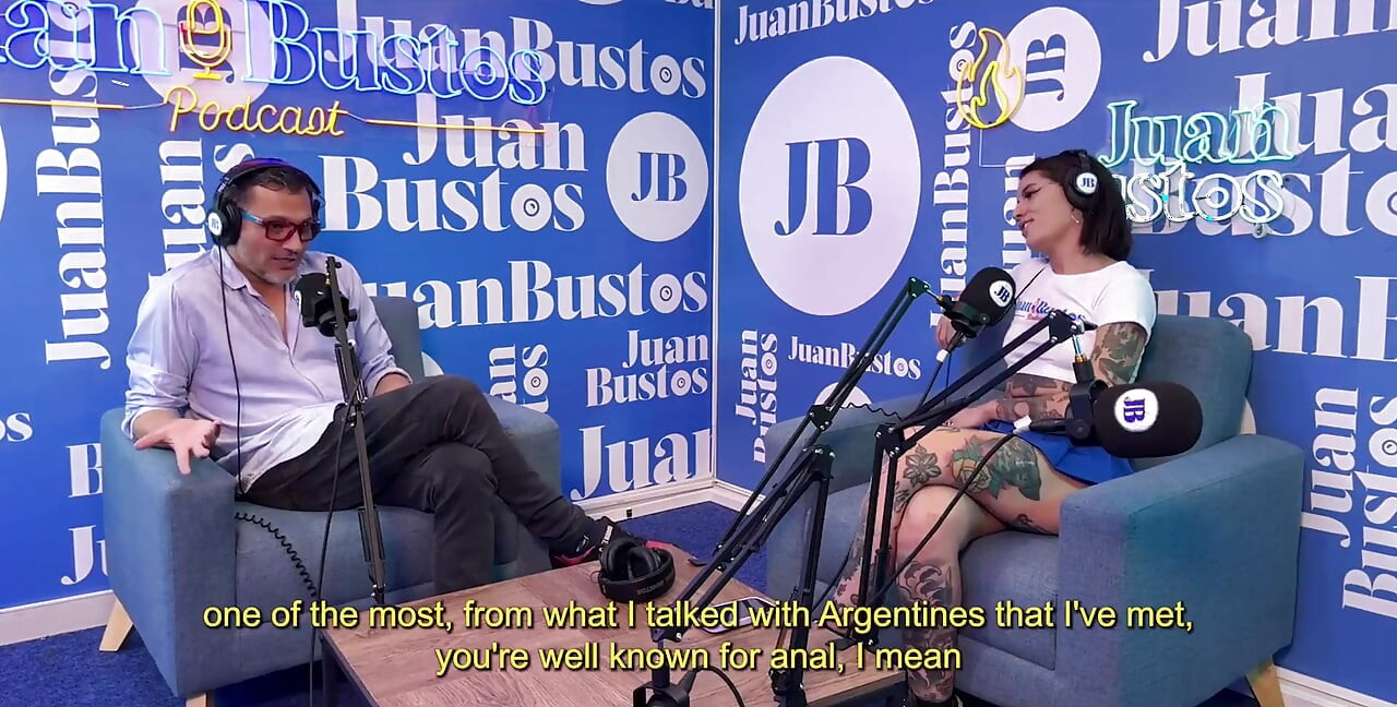 Blaze Rager Likes Hard Anal Sex with Huge Cock in Juan Bustos Podcast