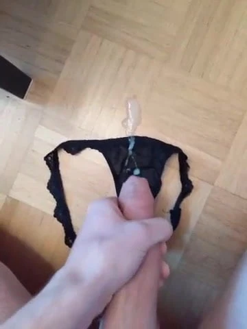 Cumming in panties