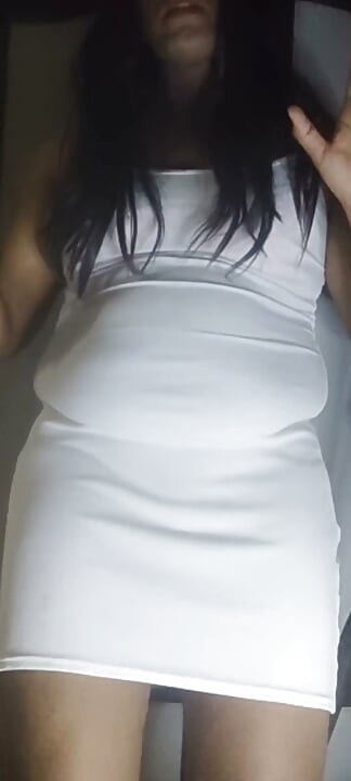Shemale Nipple Tease and Cum