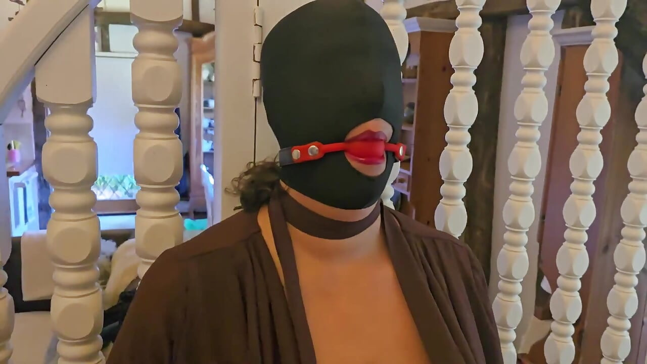 Ball Gagged and Touched up
