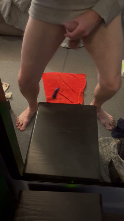 It’s dangling out of my ass and it feels so good!