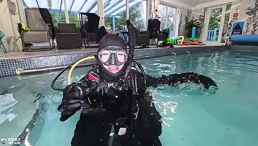 Underwater Domination in Full Scuba Gear