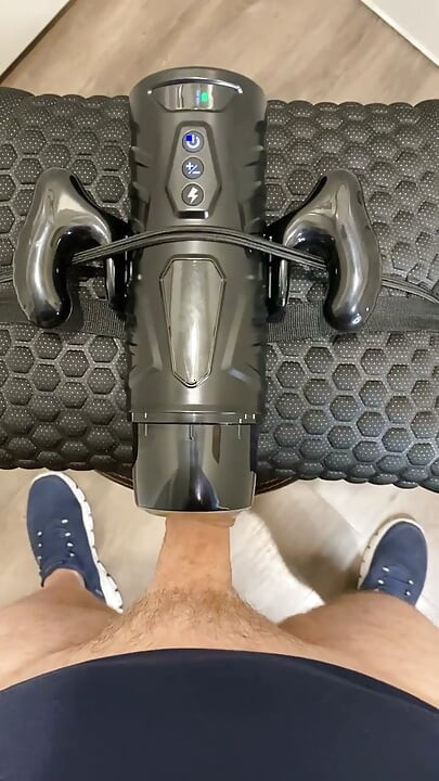 Big Stroker Toy Makes Me Cum Four Times! POV Demo