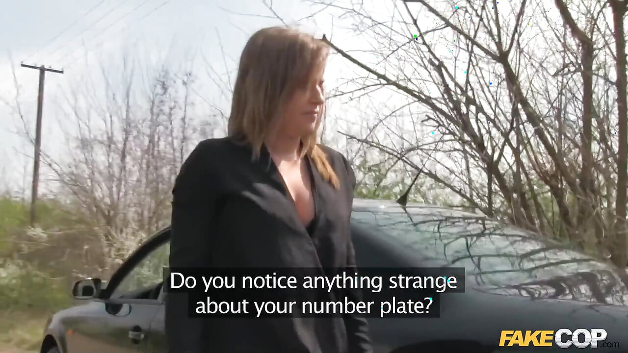 Fake Cop - Amateur Cowgirl Tastes Some Cum