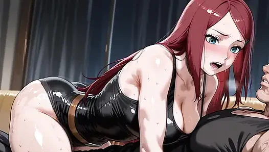 Yujiro (Baki) x Kushina (Naruto)