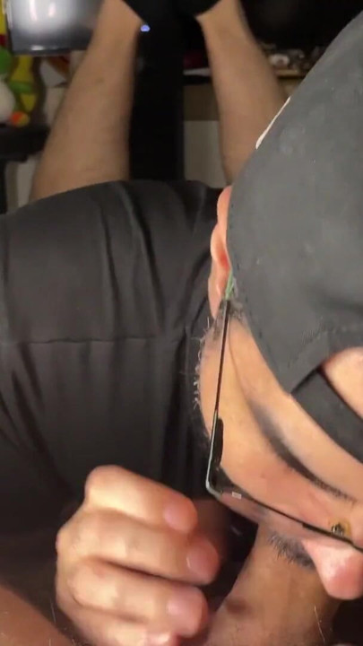 sucking my friend dick slowly and making him cum | Clip 1