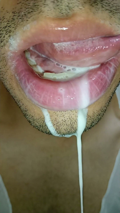 Deepthroat latino sloppied saliva ahegao, spitting, kissing, submissive, oral fucking | Clip 2