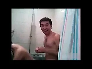 Uzbek in sauna