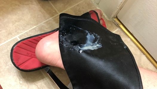 Quick Fuck and Cum on Louboutin Monicarina Boots