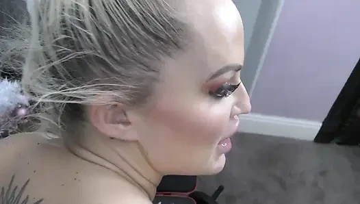 Wajah louise lee dientot habis-habisan sama cheffie shot