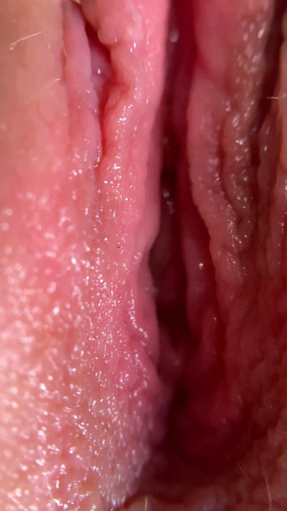 Super Close-Up Wet Pink Pussy and Clit Orgasm | Clip 2