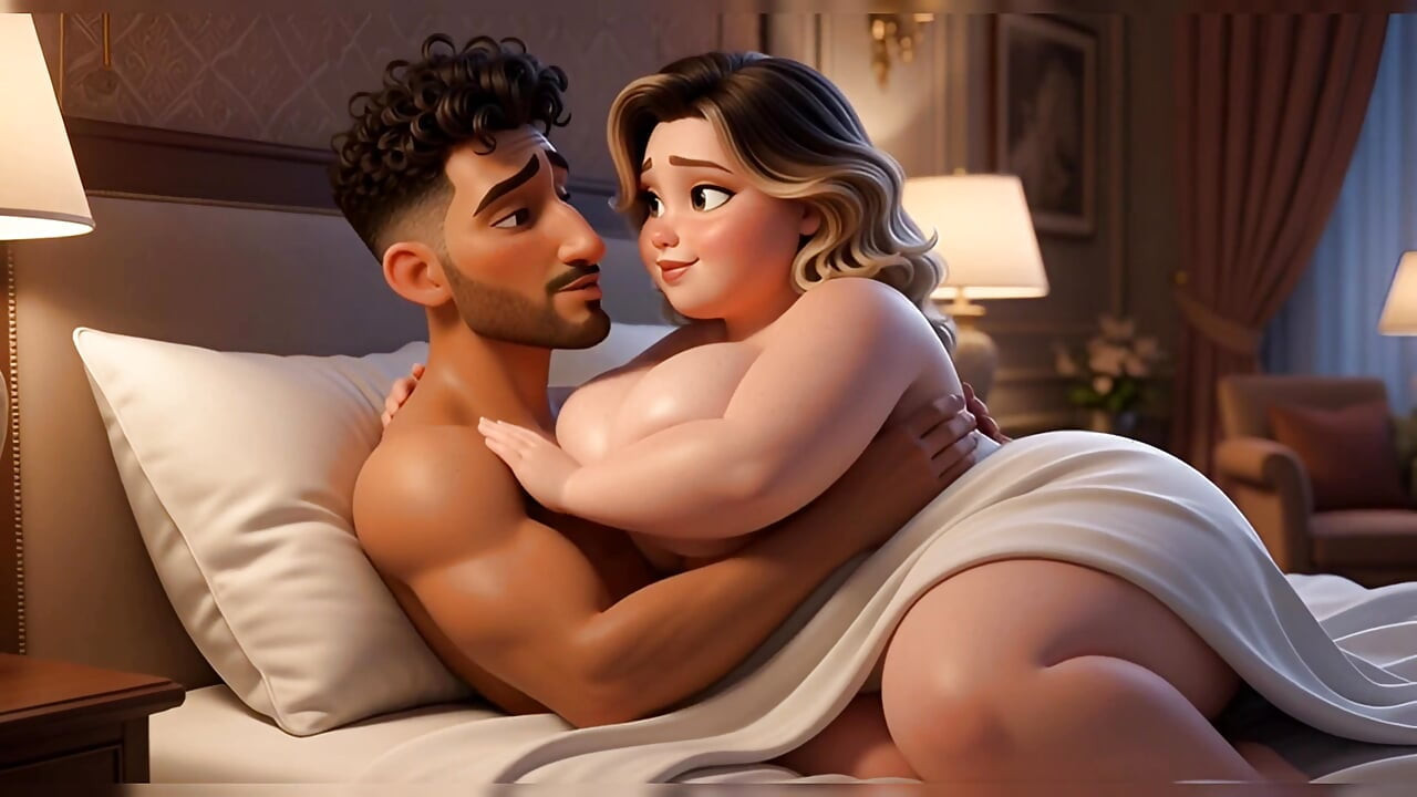 "Curvy Girl Flew For Holiday Sex - She Promised To Return" "Short Film