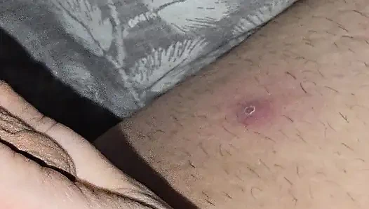 Step Mom Helping Step Son best Friend handjob his dick with kow erection