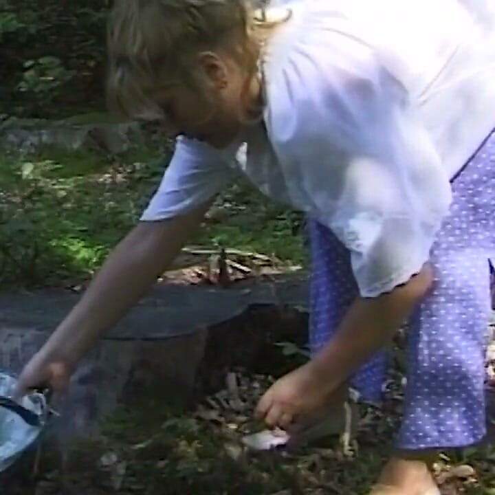 Monster boob stepmom has fun in the forest
