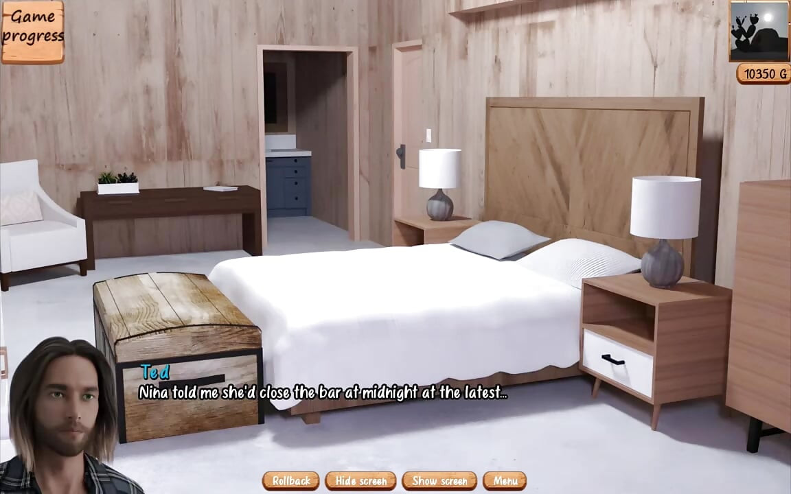 The Motel Gameplay (ntr Route) Hot Wife Fantasizes About Fucking a Stud
