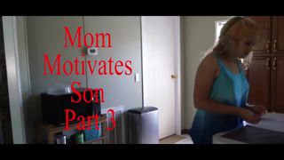 Мама мотивирует пасынка, часть 3